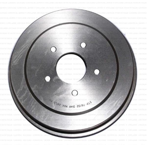 Tambor De Freno Para Chevrolet Apache S10 1999 2000 D/c 2.2 C22ne Sohc